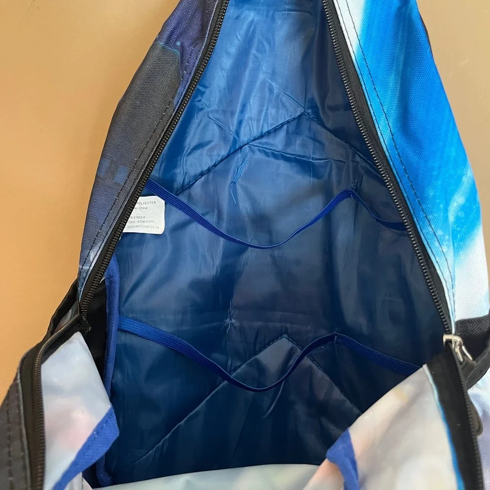 Marvel Avengers Kids Backpack Blue Multicolor Iron Man Hulk Captain America Thor